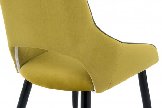 Стул на металлокаркасе Ordal khaki / black