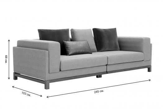 Диван трехместный Bear