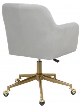 Компьютерное кресло Molly grey / gold