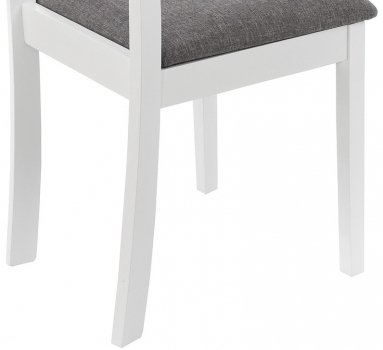 Стул Shem white / light grey