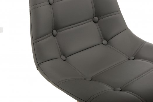 Деревянный стул Kvadro серый