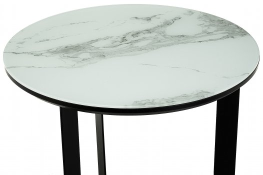 Журнальный столик Роб D-450 белый мрамор