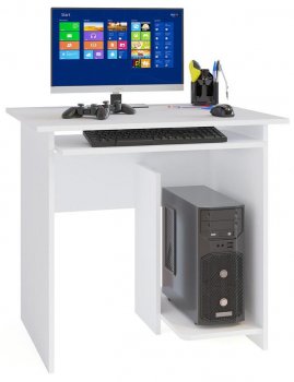 Компьютерный стол КСТ-21.1 белый