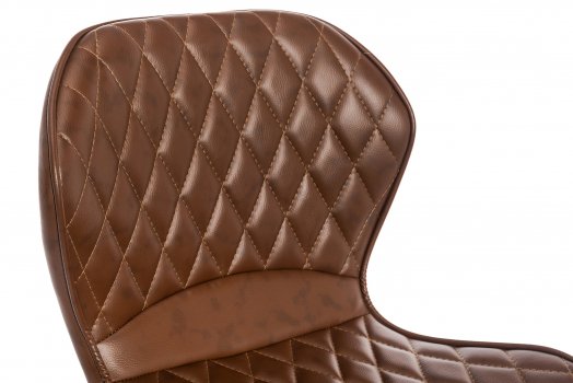 Барный стул Shanon CColl T-1002 brown leather
