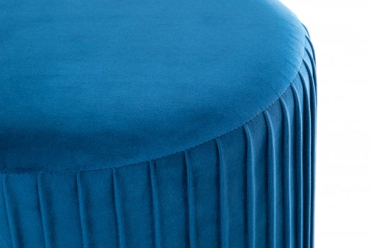 Пуф Ring 1-П dark blue / gold